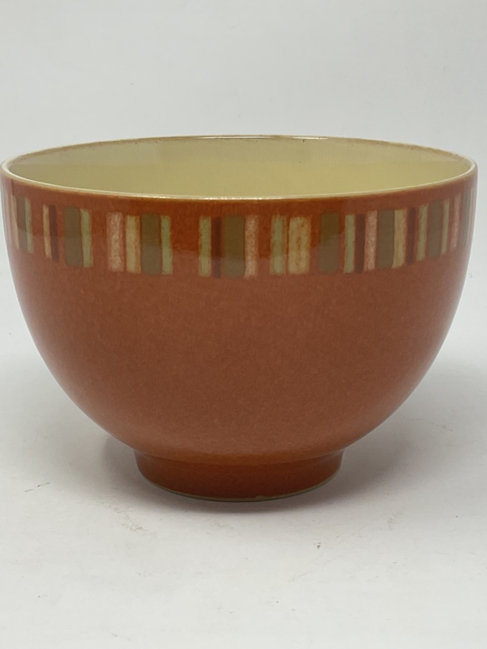 Denby Fire Stripe Stoneware Deep Noodle Bowl (3 available $45 EACH)